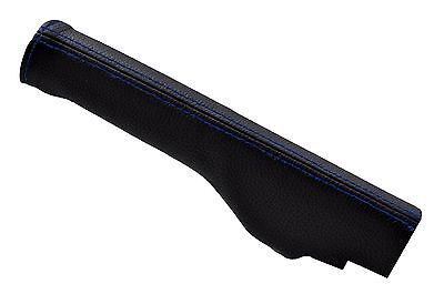 blue stitch FITS VW CADDY 2004-2010 LEATHER HANDBRAKE GAITOR CUSTOM NEW