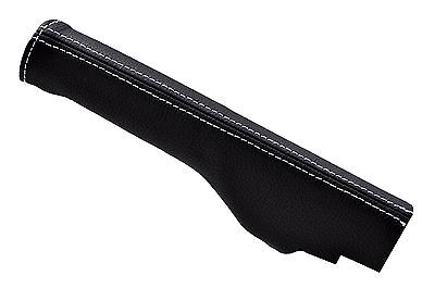 WHITE STITCH FITS VW SCIROCCO 2008+ LEATHER HANDBRAKE GAITOR CUSTOM NEW