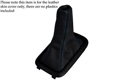 BLUE STITCHING FITS TOYOTA COROLLA G6 G6R 97-99 LEATHER GEAR GAITER ONLY