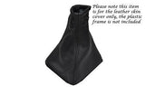 BLACK STITCHING FITS HYUNDAI ELANTRA 2000-2006 LEATHER GEAR GAITER CUSTOM NEW