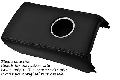 GREY STITCH FITS NISSAN GT-R R35 2009-2013 REAR CENTRE CONSOLE LEATHER COVER