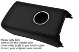 GREY STITCH FITS NISSAN GT-R R35 2009-2013 REAR CENTRE CONSOLE LEATHER COVER