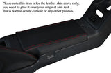 RED STITCH FITS SUZUKI CAPPUCCINO 91-95 LEATHER ARMREST COVER ONLY CUSTOM NEW