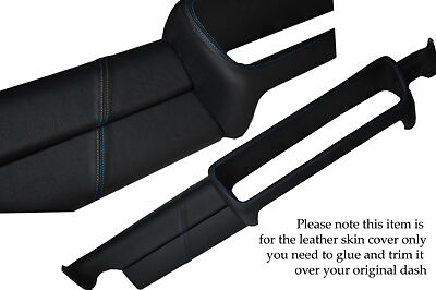 BLUE STITCH FITS FORD CAPRI MK1 DASH DASHBOARD LEATHER COVER ONLY CUSTOM NEW