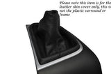 BLACK STITCH FITS HONDA CIVIC SE SE-T ES ES-T EX EX GT 2012+ LEATHER GEAR GAITER