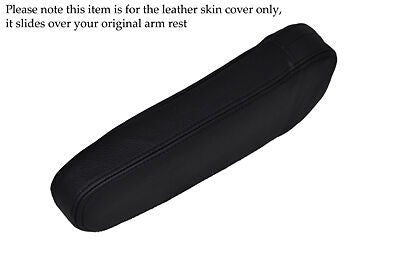 BLACK STITCH FITS HONDA CRV CR-V 02-06 1X DRIVER ARMREST LEATHER SKIN COVER ONLY