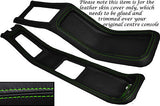 GREEN STITCHING FITS  FORD CAPRI MK2 MK3 CENTRE CONSOLE LEATHER COVER ONLY