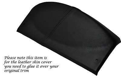 BLACK STITCH FITS LAND ROVER DEFENDER 07-13 SPEEDO GAUGE HOOD COVER ONLY