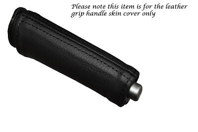 BLACK STITCHING FITS ALFA ROMEO 159 05-12 LEATHER HANDBRAKE HANDLE COVER ONLY