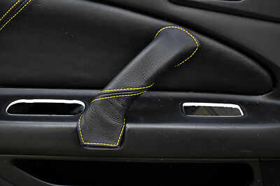 YELLOW STITCHING FITS NISSAN SILVIA 200SX S15 99+ PASSENGER DOOR HANDLE COVER