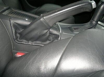 FITS VOLVO V70 AUTO AUTOMATIC GEAR HANDBRAKE GAITER SHIFT BOOT COVER LTHR