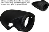 GREY STITCH FITS FORD CAPRI MK2 MK3 STEERING WHEEL SHROUD LEATHER SKIN COVER