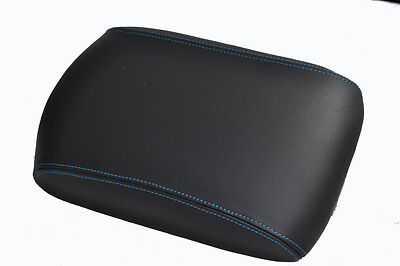 BLUE STITCH FITS HOLDEN VE R8 MALOO CALAIS 2006+ LEATHER ARMREST COVER ONLY