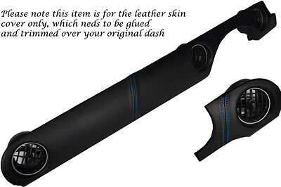 BLUE STITCH FITS MAZDA MX5 MK3 MIATA 05-12 TWO PIECE DASH KIT LEATHER COVERS