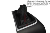 RED STITCH FITS HONDA CIVIC SE SE-T ES ES-T EX EX GT 2012+ LEATHER GEAR GAITER