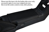 BLACK STITCH FITS SUZUKI CAPPUCCINO 91-95 LEATHER ARMREST COVER ONLY CUSTOM NEW