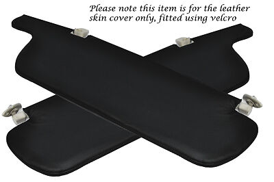 BLACK STITCH FITS VW T25 BUS VAN VANAGON WESTFALIA 2X SUN VISORS COVERS ONLY