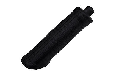 BLACK STITCH FITS DAIHATSU SPORTRAK 88-99 LEATHER HANDBRAKE HANDLE COVER ONLY