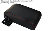 RED STITCH FITS MITSUBISHI L200 WARRIOR K741998-2005 REAR ARMREST LTHR COVER