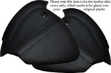 BLACK STITCH FITS HONDA S2000 99-09 2X CENTRE CONSOLE BOTTOM TRIM LEATHER COVER