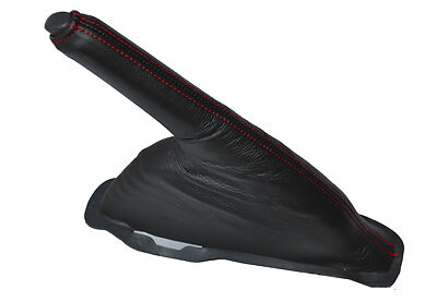 RED STITCH FITS CITROEN NEMO PEUGEOT BIPPER FIAT FIORINO 08+ HANDBRAKE GAITER
