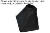 BLACK STTICHING FITS CHRYSLER CROSSFIRE 03-07 LEATHER MANUAL GEAR GAITER ONLY