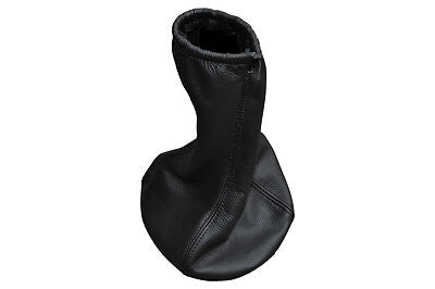 BLACK STITCHING FITS DAF XF 460 REAL LEATHER GEAR GAITER CUSTOM NEW MADE IN UK