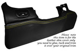 YELLOW STITCH FITS CORVETTE C5 97-04 LOWER DASH PANEL TRIM LEATHER SKIN COVER