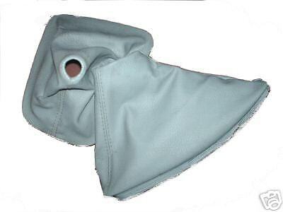 FITS BMW E36 E46 LIGHT GREY 2 X GAITERS SET LEATHER NEW CUSTOM NEW MADE IN UK