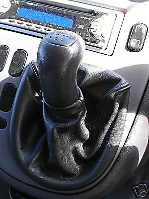 FITS MERCEDES VITO CDI VAN GEAR GAITER BLACK LEATHER 96-02 CUSTOM NEW MADE IN UK