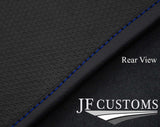 BLUE DIAMOND STITCH VINYL 2X TAILORED FLOOR CARPETS FOR DAF CF 65 75 85 04-08