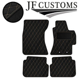 CREAM DIAMOND VINYL 4X TAILORED FLOOR CARPET FOR SUBARU IMPREZA 07-11 5DR JF1