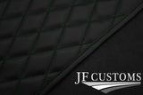D GREEN DIAMOND VINYL 4X TAILORED FLOOR CARPET FOR JEEP RENEGADE 15-21 JF1