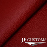 D RED ITALIAN LEATHER AUTOMATIC GEAR SURROUND TRIM FOR MERCEDES W169 04-12