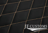 CREAM DIAMOND VINYL 4X TAILORED FLOOR CARPET FOR SUBARU IMPREZA 07-11 5DR JF1