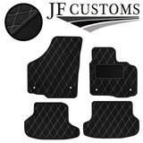 WHITE DIAMOND VINYL 4XTAILORED FLOOR CARPET FOR GOLF MK6 CONVERTIBLE 09-14 JF1