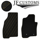YELLOW DIAMOND VINYL 4X TAILORED FLOOR CARPETS FOR FIAT PUNTO EVO 10-12 JF1