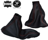 RED STITCH LEATHER GEAR & HANDBRAKE GAITER FITS ALFA ROMEO GTV SPIDER 95-98