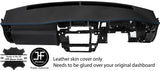 BLUE STITCH DASH DASHBOARD REAL LEATHER COVER FITS NISSAN PATROL Y61 CUSTOM NEW