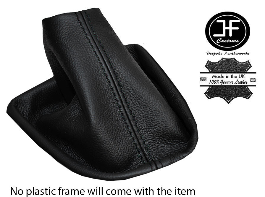 BLACK STITCH LEATHER GEAR SHIFT BOOT FITS RENAULT CLIO STORIA MK2 97-05