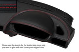 RED STITCH DRIVER SIDE SPEEDO DASH TRIM LEATHER SKIN COVER FITS BMW Z3 95-03