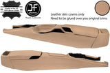 BEIGE REAL LEATHER FULL CONSOLE COVER FOR PORSCHE CARRERA 911 997 2004-2012