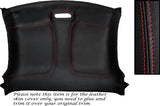 RED STITCH FRONT ROOF LINING HEADLINING SKIN COVER FITS MAZDA RX7 FD3S 92-02