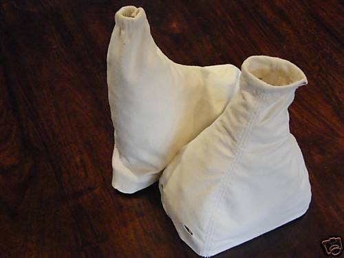 FITS ASTRA G Mk4 COUPE/4 DOORS PU SUEDE CREAM GAITERS NEW CUSTOM NEW MADE IN UK