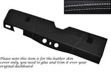 WHITE STITCH BOTTOM DASH DASHBOARD COVER FITS LAND ROVER DEFENDER 90 110 83-06