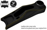 YELLOW STITCH CENTRE CONSOLE TRIM LEATHER COVER FITS BMW MINI R50 R52 R53 04-06