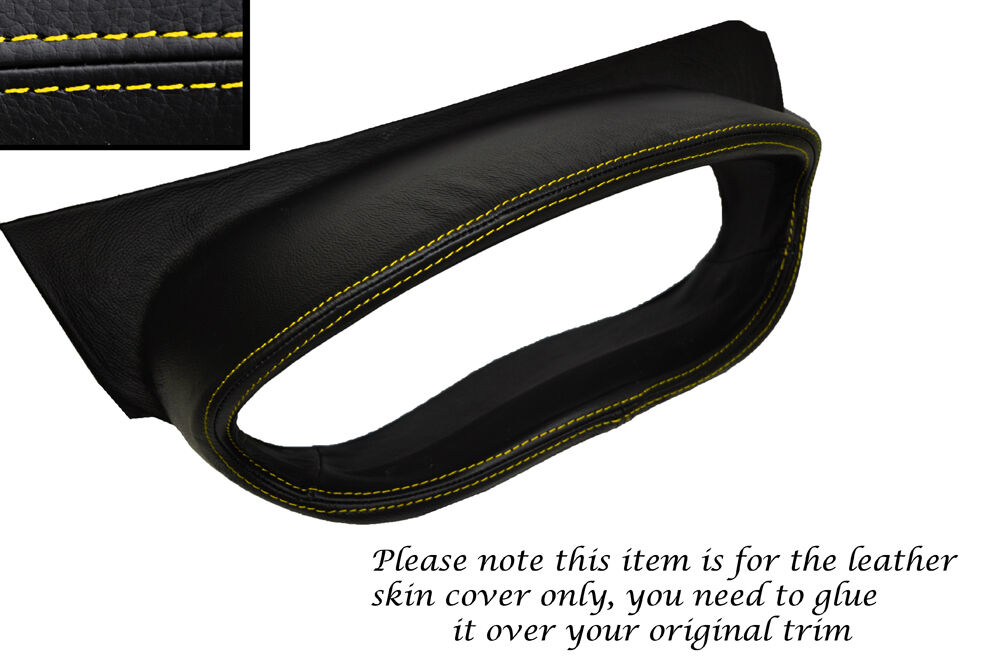 YELLOW STITCH SPEEDO HOOD SKIN COVER FITS VAUXHALL VIVARO RENAULT TRAFFIC 10-14