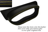 YELLOW STITCH SPEEDO HOOD SKIN COVER FITS VAUXHALL VIVARO RENAULT TRAFFIC 10-14