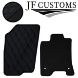 BLUE DIAMOND VINYL 4X TAILORED FLOOR CARPET FOR MERCEDES X CLASS 17-20 JF1