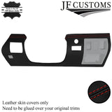 D RED STITCH ITALIAN LEATHER UNDER STEERING TRIM COVER FOR LEXUS IS 250 06-13